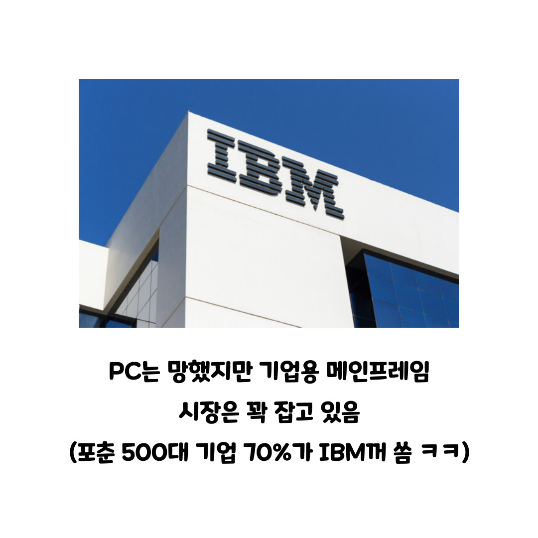 IBM은 뭐하는 회사일까?